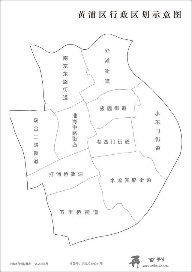 上海金融中心的中心—黄浦区10个街道，6家金融要素机构