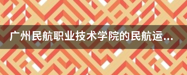 广州民航职业手艺学院的民航运输类和民航平安办理专业怎么样？