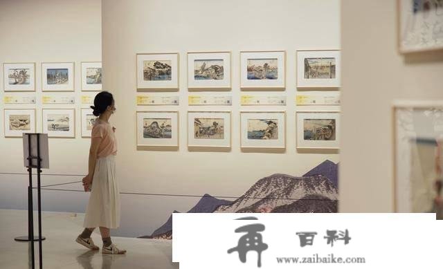 《东海道五十三次》全套原版展出，走近浮世绘光景画创始者歌川广重