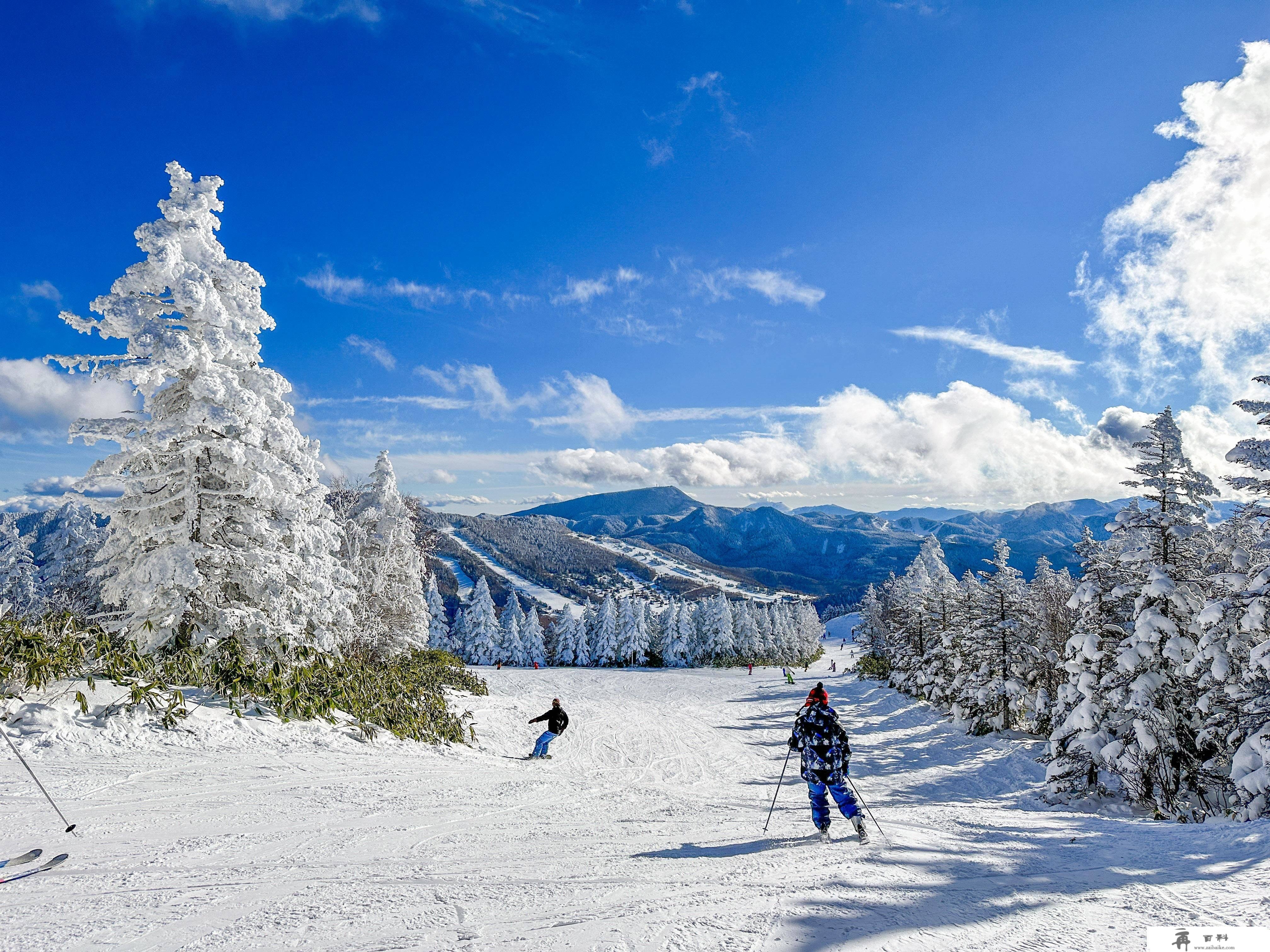 日本更大的滑雪度假胜地，长野志贺高原，曾是冬奧会的主办地