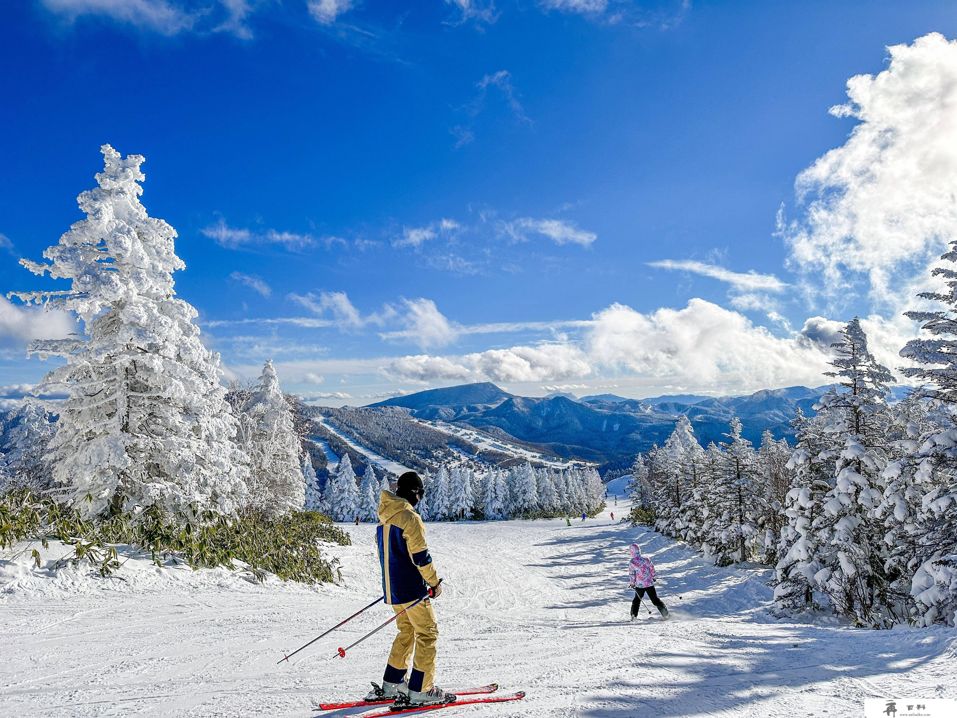 日本更大的滑雪度假胜地，长野志贺高原，曾是冬奧会的主办地