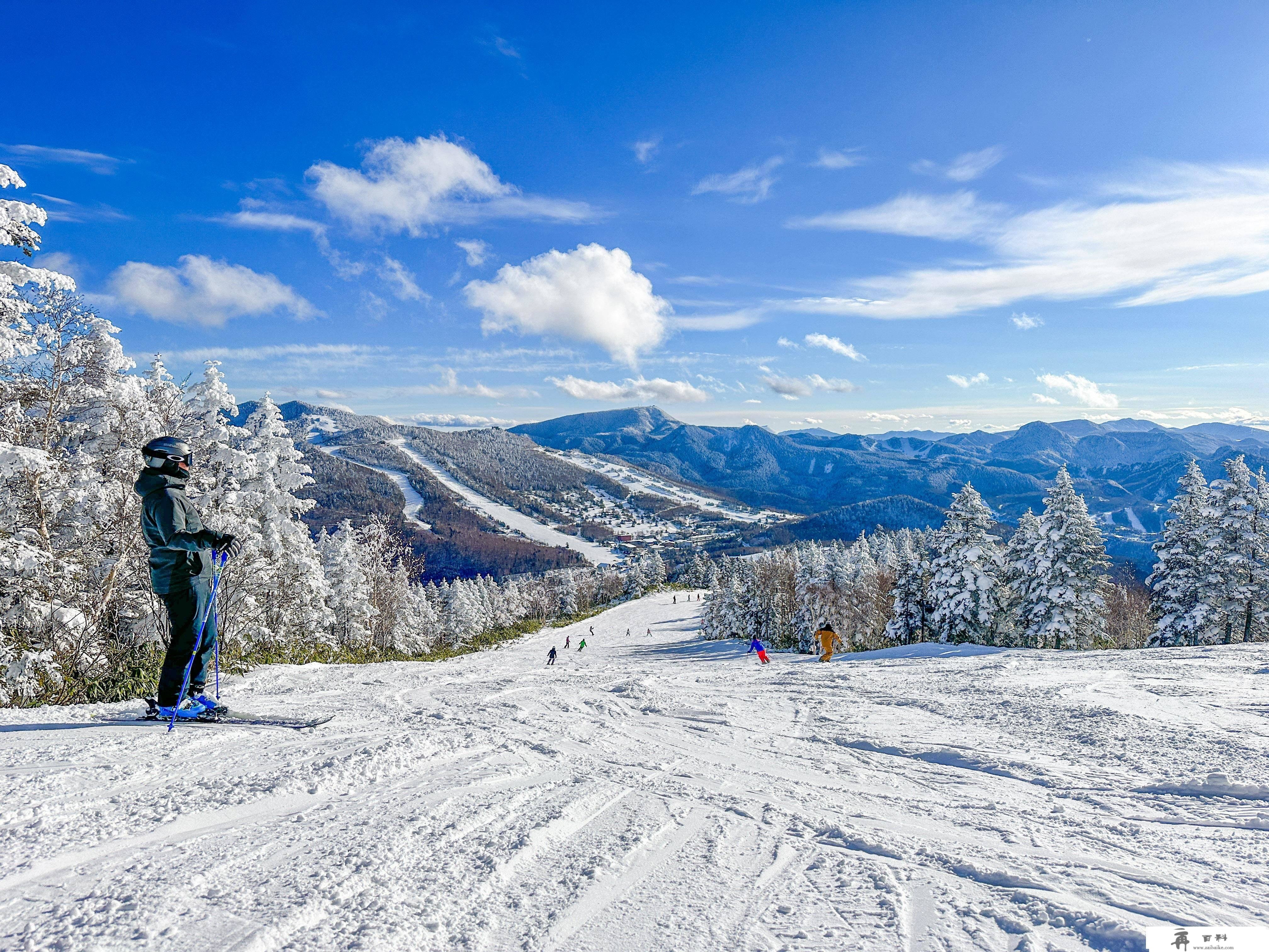 日本更大的滑雪度假胜地，长野志贺高原，曾是冬奧会的主办地