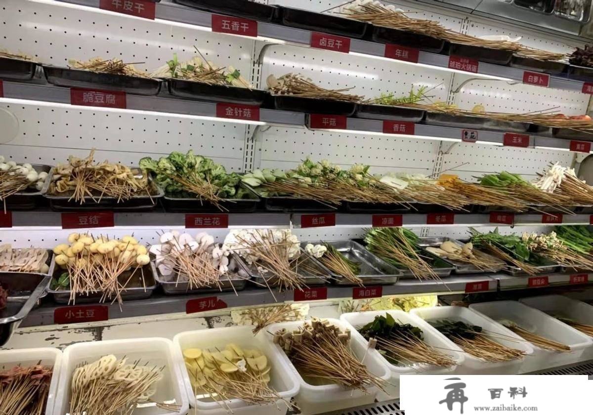 成都本地人都晓得的串串店，同业一周来四次，悄悄松松日销上万串