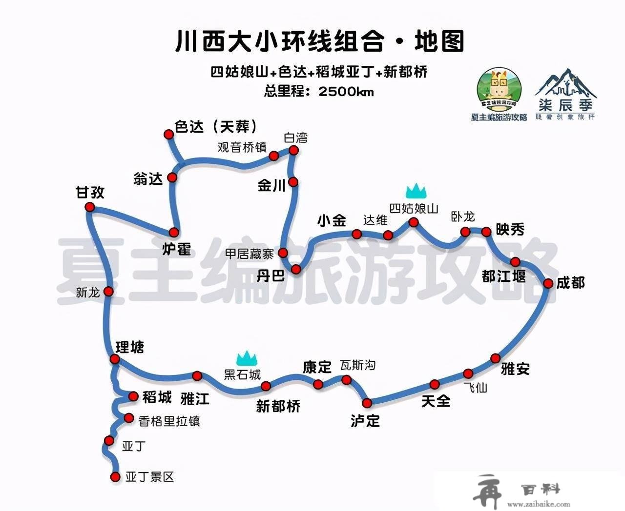 川西自驾游更佳线路：它比川西大环线更典范，比川西小环线更深度