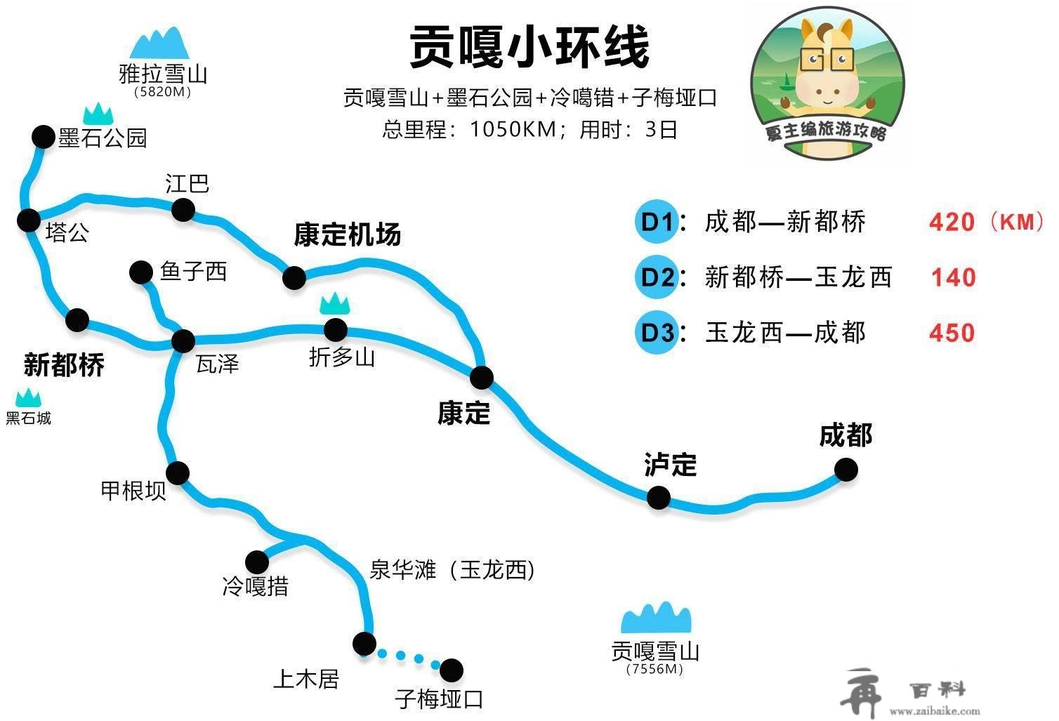 五一去哪玩？川西3-8天自驾游，5条典范线路保举