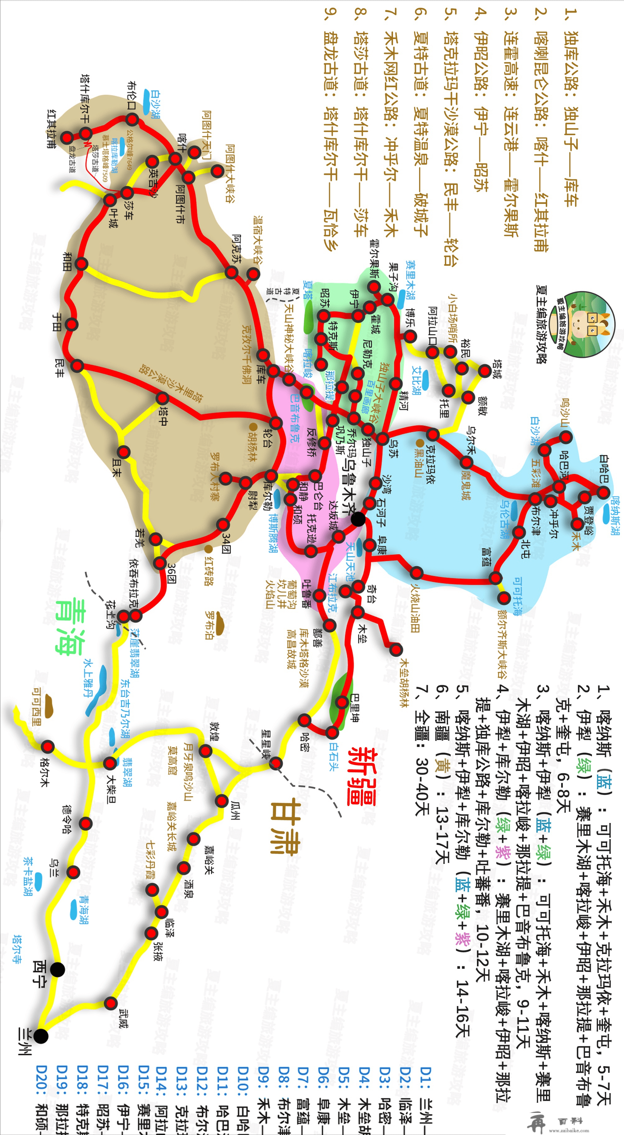 《新疆各地更佳旅游时间》详解，季节性景点，别再“千里送门票”