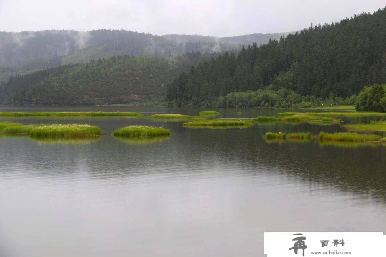 普达措国度公园，属都湖(环湖美景)