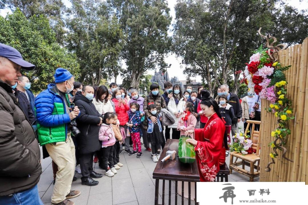 水上花市来了！那个春季来广州荔湾湖公园体味浓浓年味