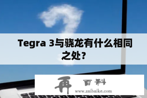  Tegra 3与骁龙有什么相同之处？