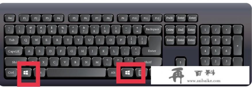 在Windows桌面中系统帮助是哪个键？电脑wendousi键是哪个？