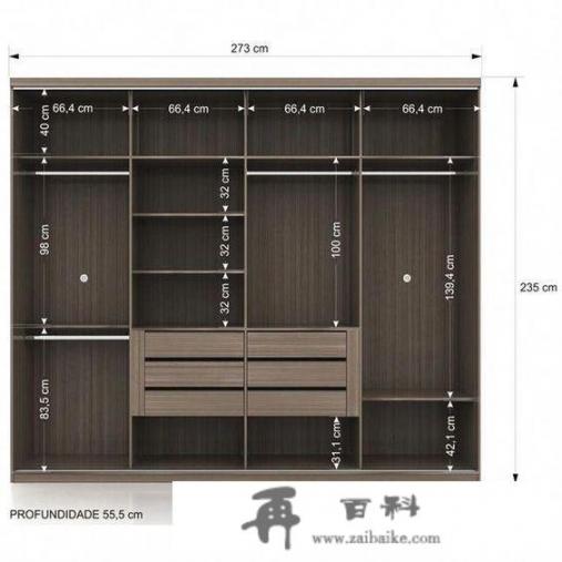 四门衣柜内部格局怎么设计更合理？衣柜内部格局全挂可以吗？