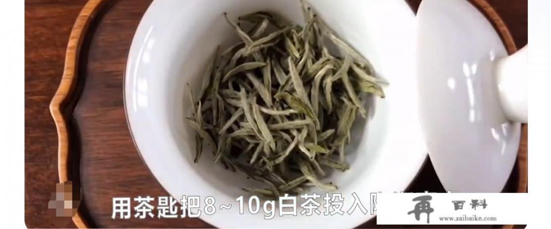 白茶怎么泡才正确方法？