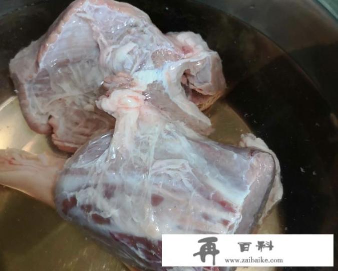 高压锅酱牛肉腱子的正宗做法？