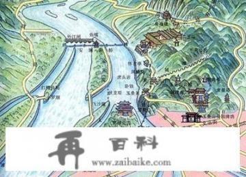 都江堰水利工程的详尽游览路线是什么？（最好附带图）？