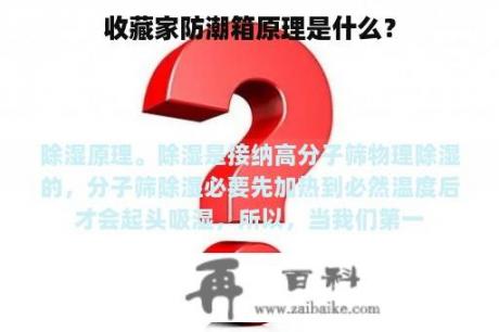 收藏家防潮箱原理是什么？