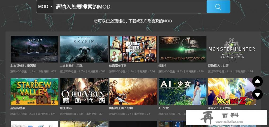 通常找一个游戏的mod去哪找，有什么推荐的网站