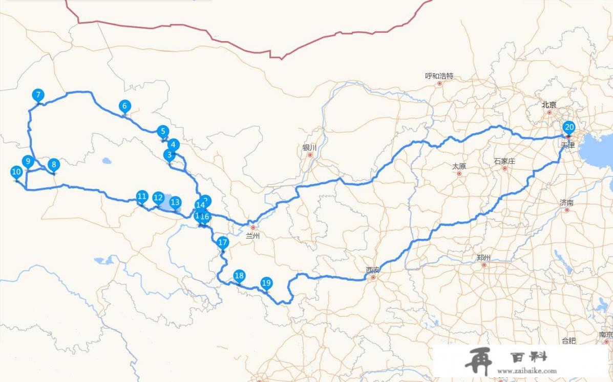 七月天津自驾甘肃、青海环线计划15天行程！有哪些推荐，想逆时针方向_甘肃旅游画