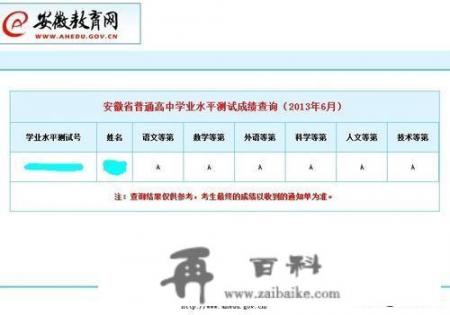 怎么查询学业水平考试成绩_怎么查询学业水平考试成绩