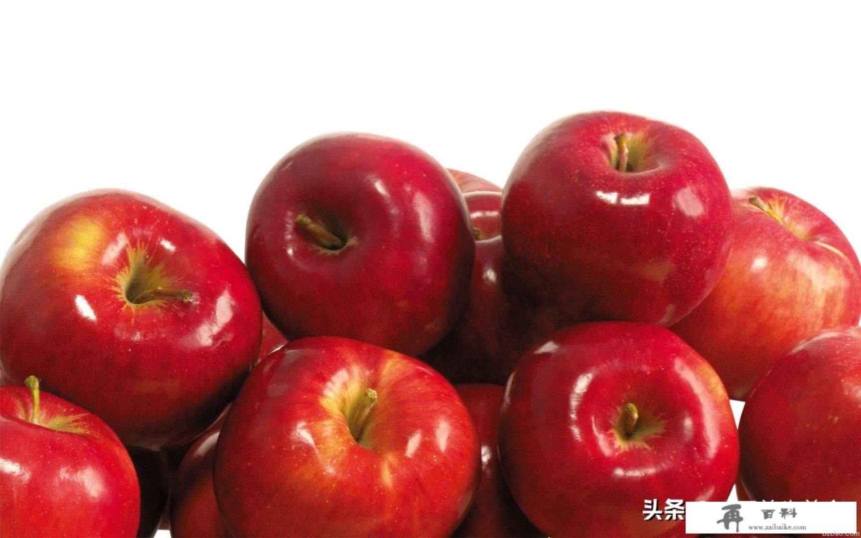 苹果外皮红色残留物是什么东西