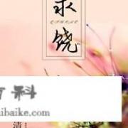 楚辞夜瑾小说名字？