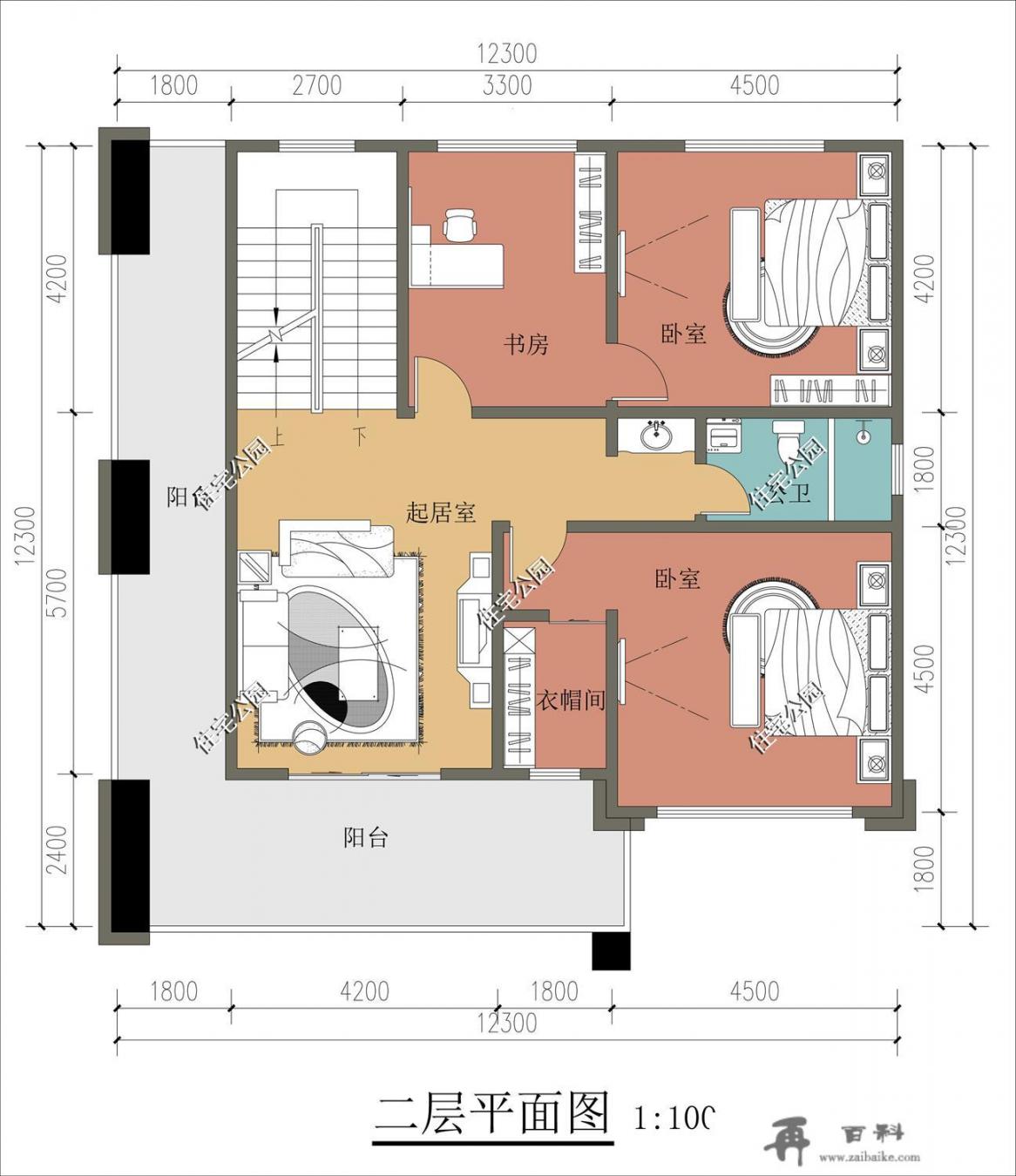 一套农村房屋设计施工图包含哪些图纸？