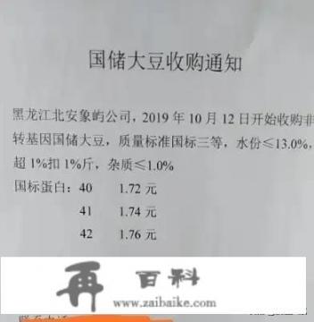 东北新季大豆上市价格持续走低，中储粮或开启轮换收购，价格能涨吗？