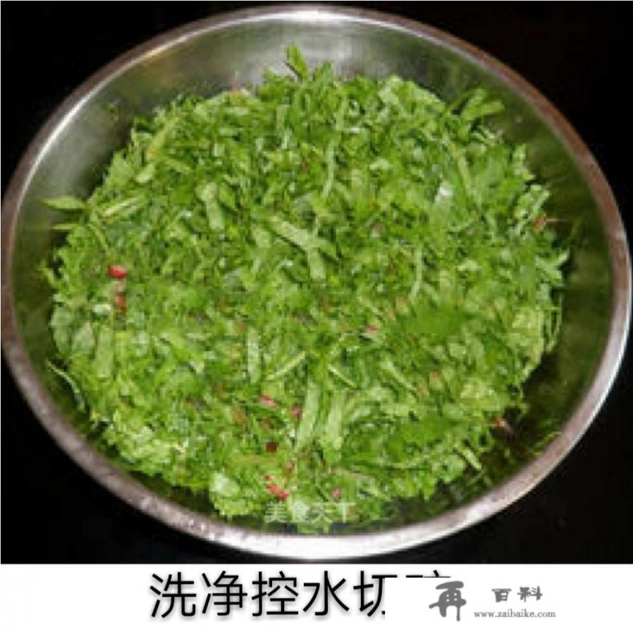 如何用萝卜缨子淹咸菜？